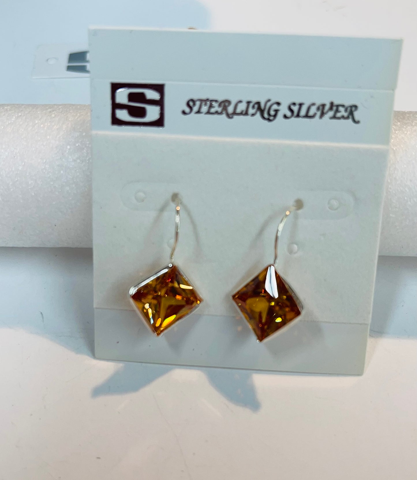Holiday sterling silver earring