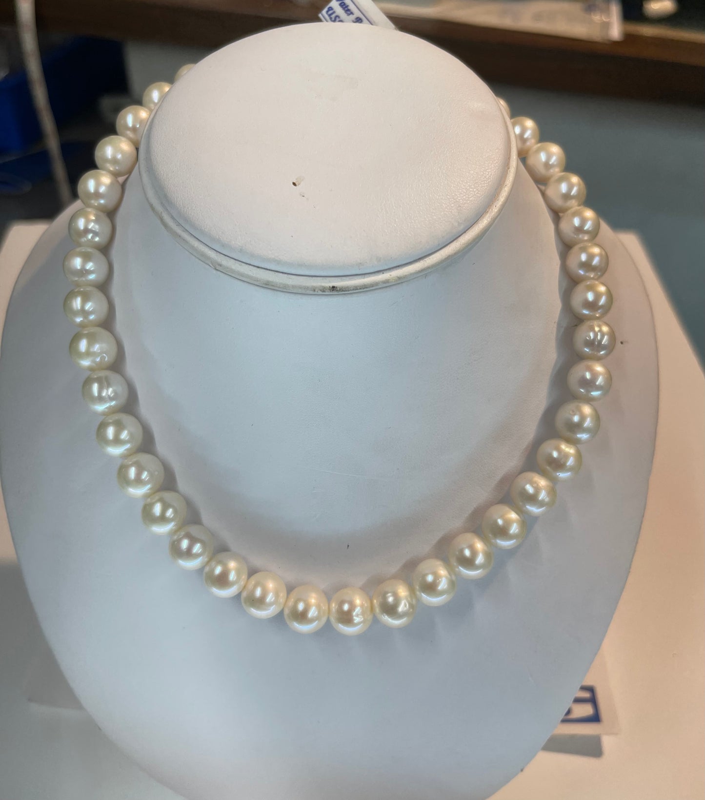 18” Fresh Water Culture pearls on Sterling Silver Clasp