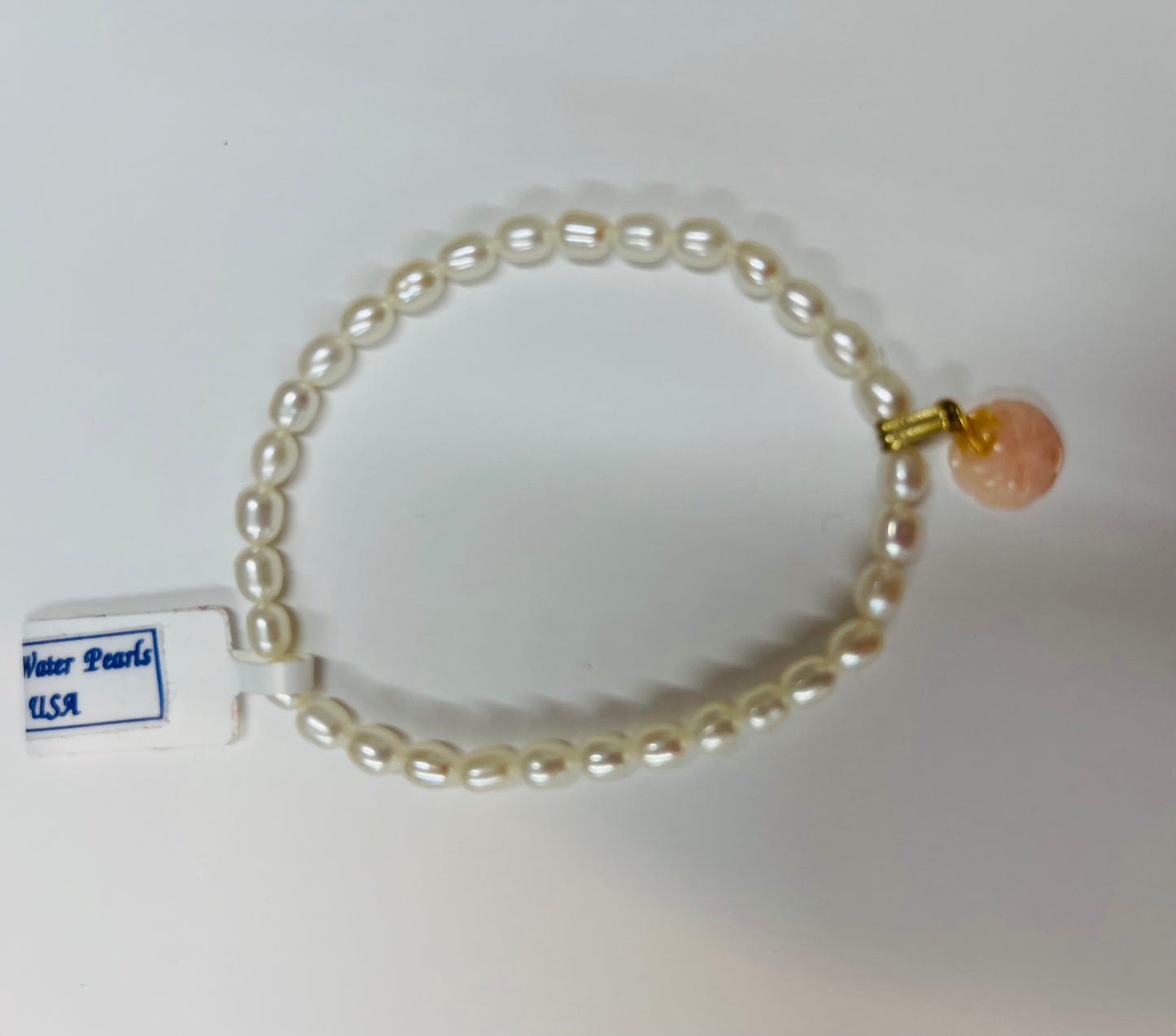 Stretchy AA Genuine natural Pearl bracelets