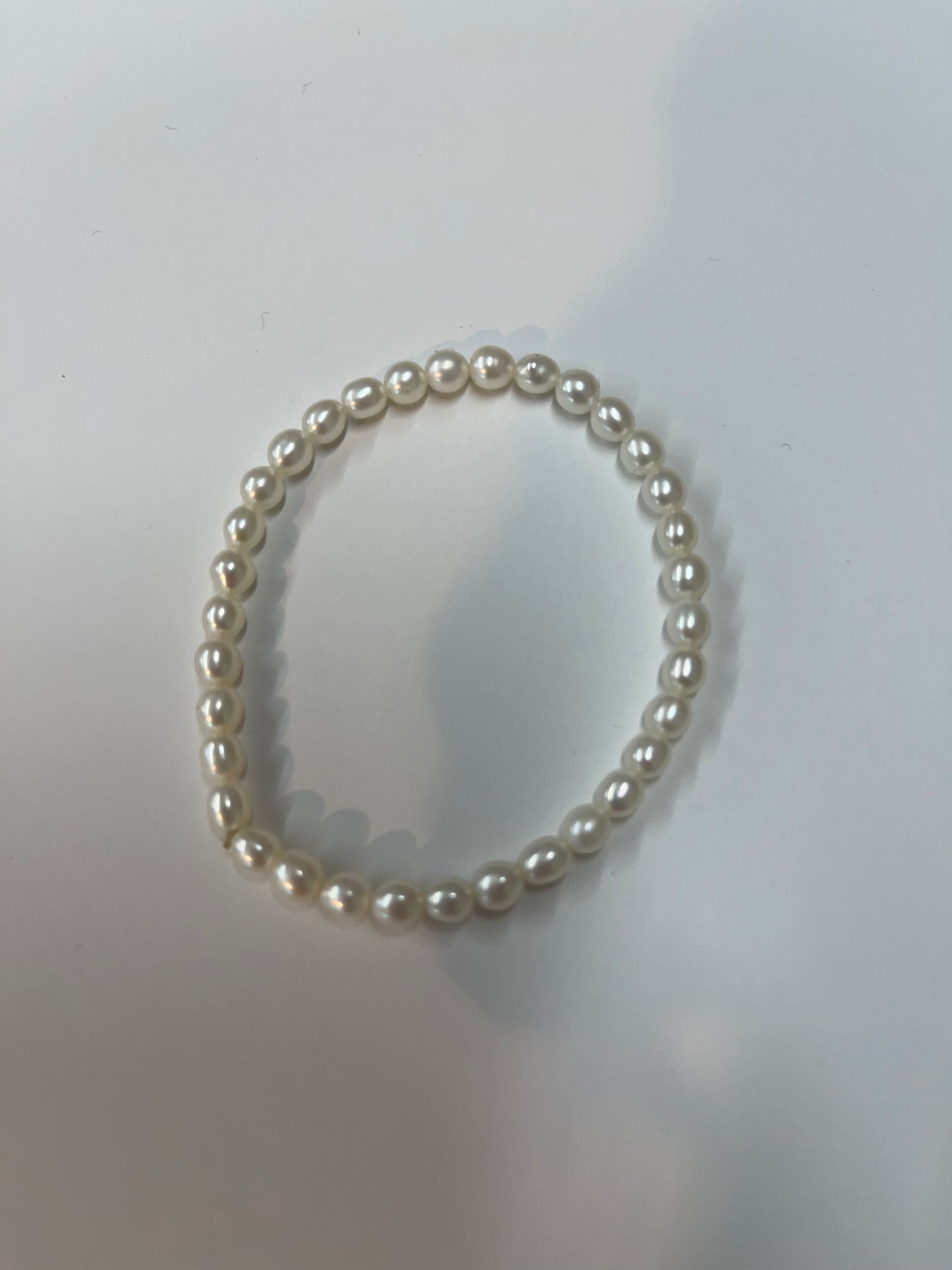 Stretchy AA Genuine natural Pearl bracelets